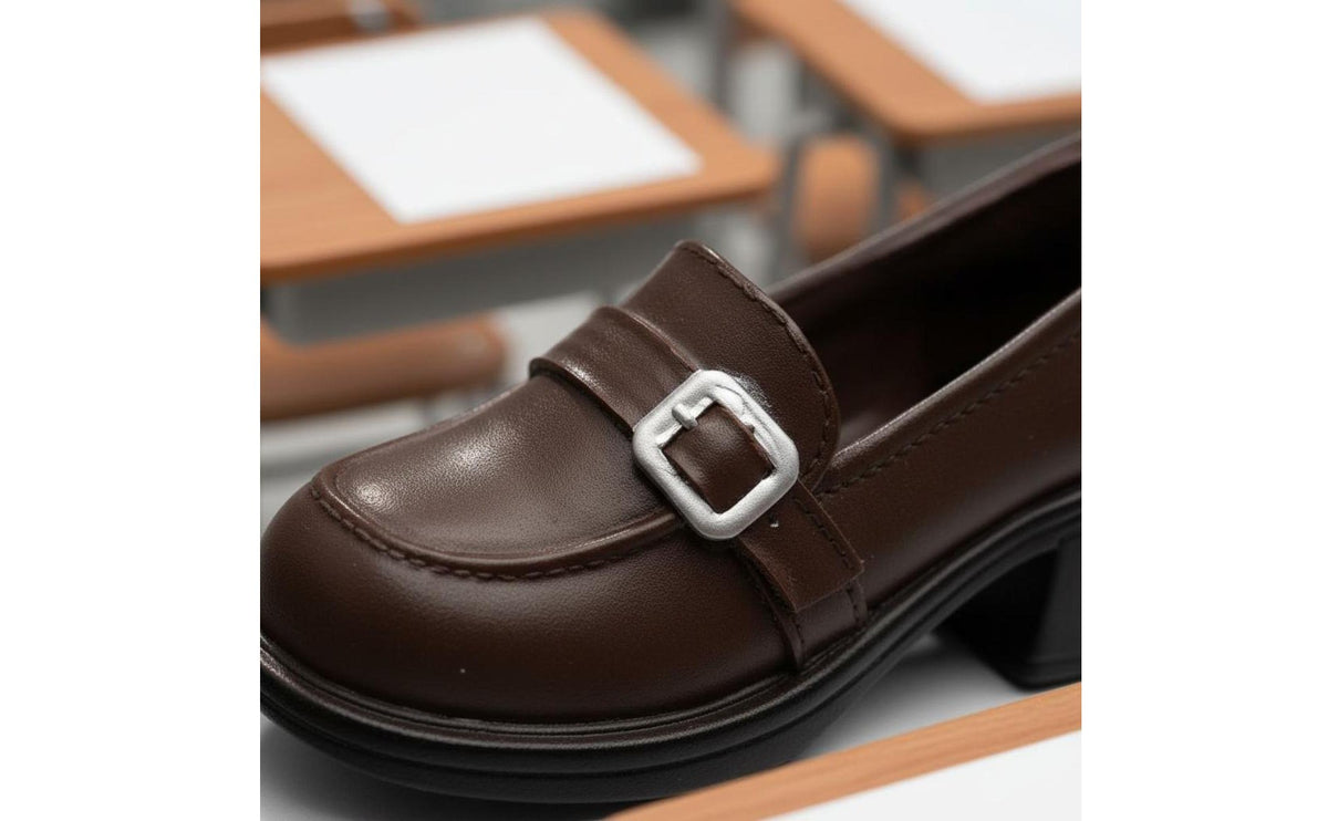 1/6 Scale Loafers Gift for Collectors Miniature Heeled Loafers Trendy