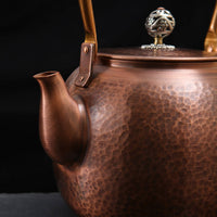 Copper Tea Kettle Traditional Stovetop Tea Kettle Decorative for Kitchen