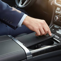 Center Console Roller Sliding Cover Ribbed Cup Holder Roller Sliding Cover Easy to Install Cup Holder Shutter