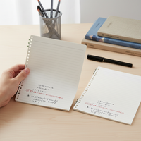B5 Detachable Loose-Leaf Notebook with Thickened Refills for Students