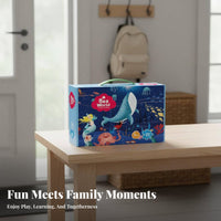 Intelligence Development Themed Cartoon Jigsaw Giftable Packaging Large Piece Jigsaw Set Problem-Solving Skills for Children 3+, Preschool