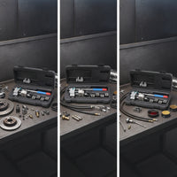 Brake Line Flaring Tool Kit Multi-Function Flaring Tool Kit with Case Portable for DIYers, Workshops