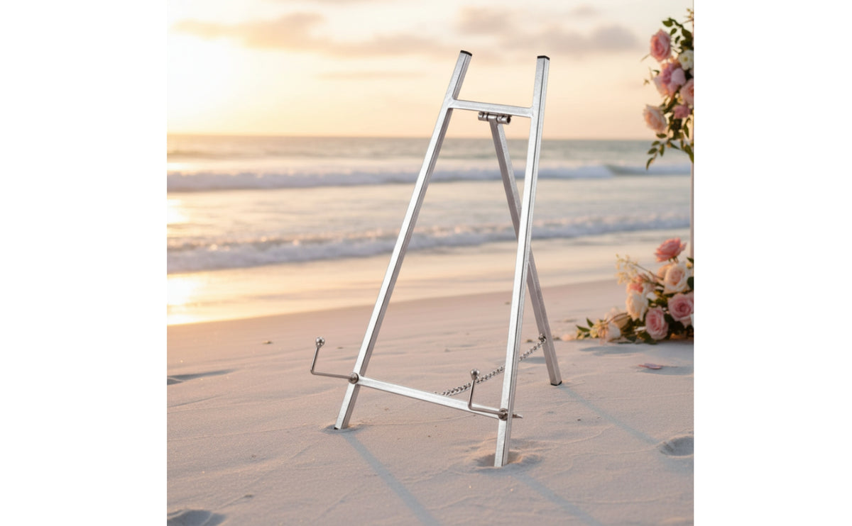 Wedding Welcome Stand Long-Lasting Windproof Frame Stand Sturdy for Event
