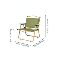 Aluminum Alloy Frame Kimet Chair Long-Lasting Folding Camping Chair for Travel
