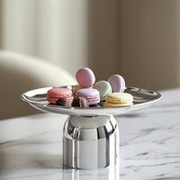 High-Foot Fruit Tray Decorative Fruit Bowl with Pedestal Stylish Pedestal Bowl for Tabletop