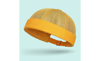 Mesh Brimless Cap Ventilated Brimless Cap Skullcap Breathable Lightweight for Streetwear, Outdoor Activities