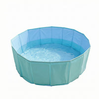 Thickened PVC Foldable Kiddie Pool Flat Base Folding Pool for Children, Kids