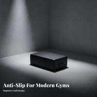 Pilates Reformer Box Non-Slip Pilates Bounce Board Padded Exercise Block Sturdy Construction Stretching Prop Portable