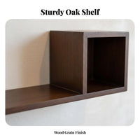Wall shelf with Lip Nordic aesthetic Single Plank Shelf Space-Saving for Gift Givers