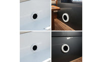 Boat Scupper Drain with Flapper Corrosion-Resistant Boat Scupper Drain with Ball Self-Bailing Valve Leak-Proof for Yachts, Boats