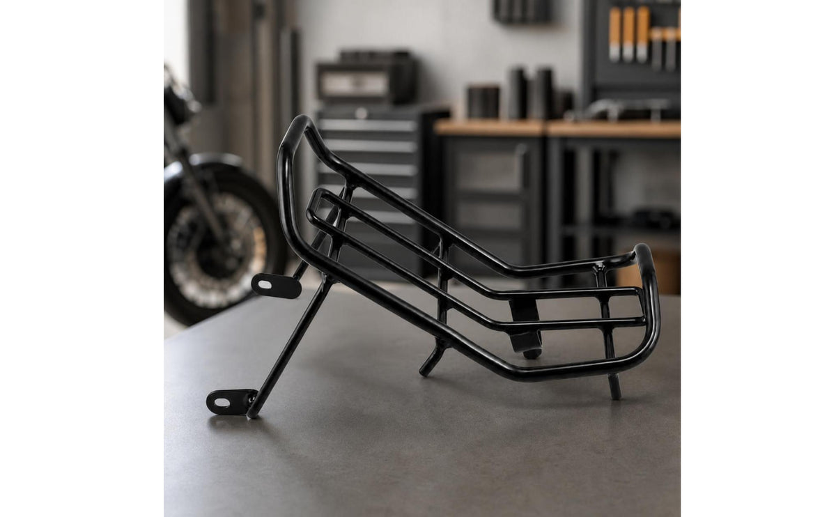 Motorcycle Rear Luggage Rack Rear Cargo Rack with Mounting Brackets Reliable Motorcycle Luggage Carrier for Commuters