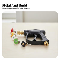 High Pressure Washer Safety Switch Lock Car Wash Kit Ergonomic Grip