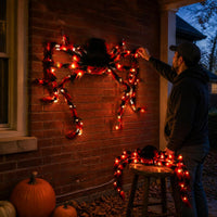 Light-Up Halloween Spider Decoration for Parties and Ambiance
