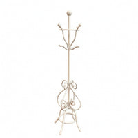 Miniature Coat Rack Ornate Dollhouse Coat Stand Vintage Miniature Clothes Hanger for OB11 Room Scenes