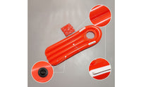 Swimming Buoyant Aid Board with Handles Lightweight Inflatable Kickboard with Handles Easy-to-Carry Beginner-Friendly