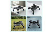 Chassis with 1/4 Mount Sturdy Four-Leg Stand Lightweight Mounting Base for Videographers, Tabletop