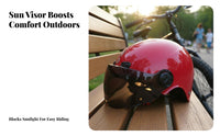 Kids Bike Helmet Shock-Absorbing Resistant Young Child Scooter Helmet Young Cycling Head Protection Cute Design Safety Gear