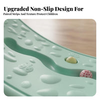 Improves Concentration Kids Curved Balance Board Versatile Play Kids Wobble Board Sturdy Design Children's Toy Non-Slip Surface for Toddlers