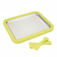 No Electricity Needed Ice Cream Roll Appliance Compact Instant Ice Cream Pan Easy to Clean Kitchen Gadget Quick Making for Home