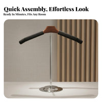 Horizontal Bar Clothing Stand Adjustable Shirt Display Stand Stable Base Vendor T-Shirt Display for Boutique Owners, Commerce Show