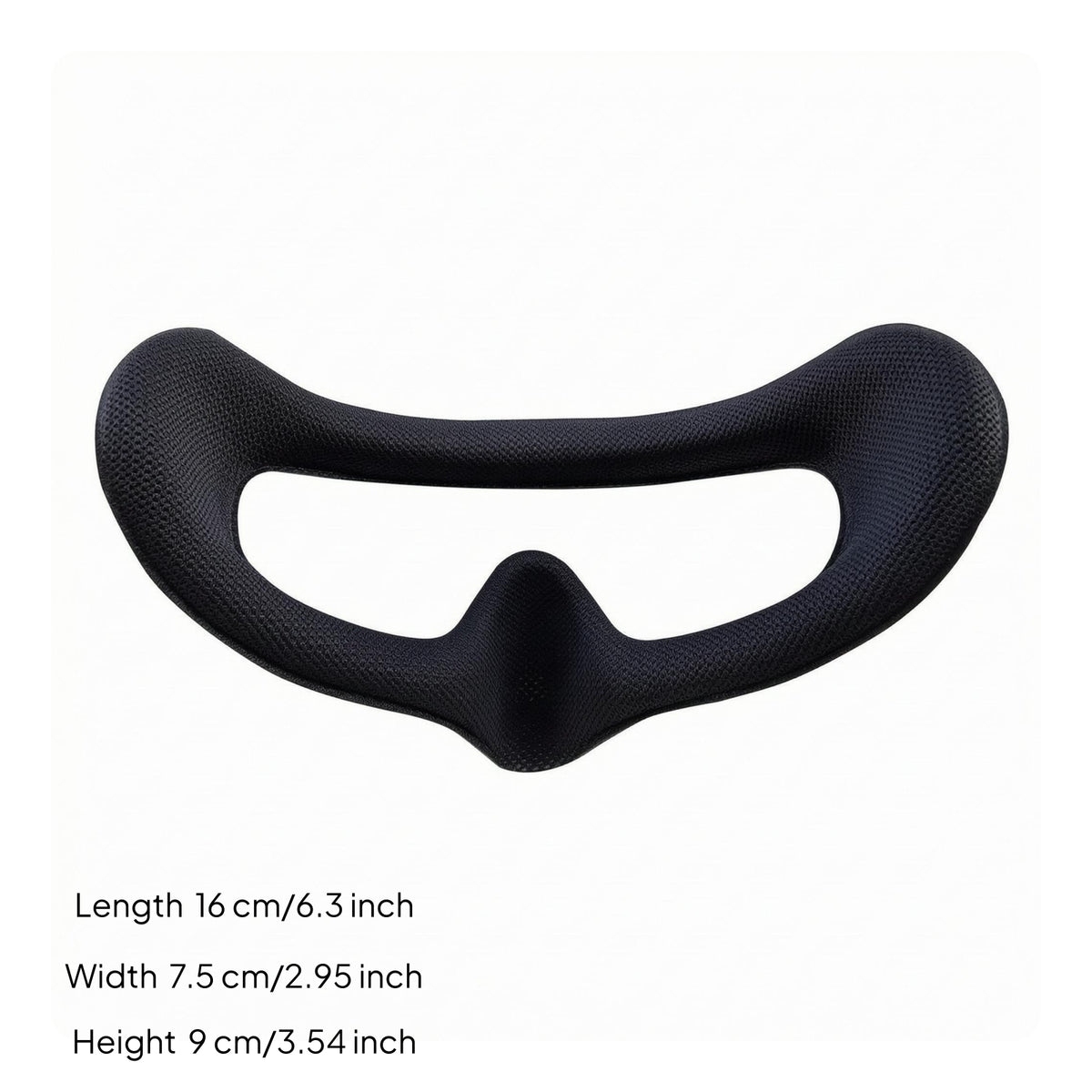 Skin-Friendly Mesh Replacement Face Pad Contoured Foam Sponge Face Pad Comfortable Fit Goggles Accessory Breathable