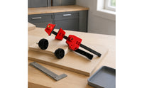2 Pieces 20 Mm Hole Woodworking Tabletop Clamp Lever Handle Tabletop Woodworking Clamp Hand-Tightening Knobs Clamping Tool Engineering Plastic for Woodworkers, Workbenches