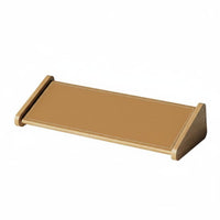 Angled Foot rest sturdy Wood Footrest Slanted Surface for Study Room, Adults