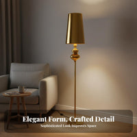 3 Color Temperatures Modern Minimalist Floor Lamp Press Control Nordic Design Standing Light Weighted Base Living Room Reading Lamp Flicker-Non-Flicker for Office Workers, Professionals, Homeowners, Bedroom, Hotel