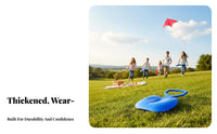 Thickened Design throughout the year Sled Wear-Resistant Lightweight Toboggan sturdyDuty Sliding Board Pull Strap for Children, Families, Parents, Grassy Hills, Sand Dunes, frozen precipitationy Slopes, cold-weather enjoyment