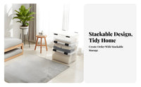 Under-Bed Storage Box Airtight Seal Closet Organizer Easy to Clean for Dorm Room