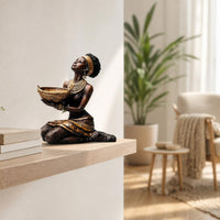 Flat-Printed Acrylic Figure with Base Waterproof Acrylic Tabletop Decoration Collectible Standee Creative for Art Lovers, Collectors, Office Desk, Bookshelf, Living Room