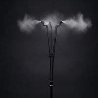 Easy to Install Misting Spray System with Weighted Base Leak-Proof Standing Mister with Adjustable Nozzles Long-Lasting Water Sprayer Commercial-Grade for Trampoline