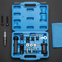 Wide Application FSI Injector Removal Tool Professional Grade Fuel Injector Removal Tool Set Heavy Duty for Mechanics, Auto Repair Shop