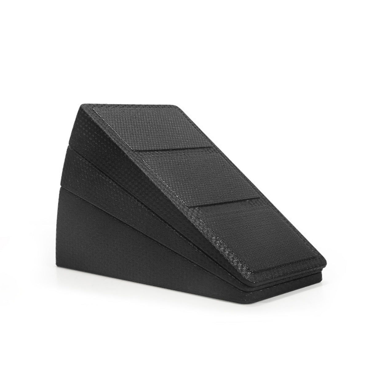 Non-Slip Foam Slant Board Modular Calf Stretch Wedge Textured Slant Board with Strap Long-Lasting for Athletes, Yogis, Home Gym