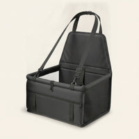 Dog Water-Resistant with Mesh Panels Wipe-Clean Portable Carrier Bed for Small Dogs, Road Trips, Daily Commutes