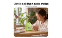 Children's Bedside Clock Digital Display Silicone Frog Lamp Clock Frog Night Light Timed Shutoff for Bedroom