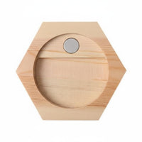 Wooden Honeycomb Award Display Rack DIY Modular Hexagon Medal Hanger Easy to Install Wall Organizer for Athletes, Swimmers