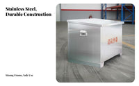 Anti and Rust-Proof Fire Sand Box Reinforced Structure Fire Safety Sand Bin for Facility Managers, Businesses, Gas Stations, Warehouses, Shopping Malls, Office Buildings