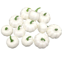 12 Pieces artificial pumpkins Autumnal Pumpkins Indoor and Outdoor Fake Pumpkin for Party Planners, Halloween, Table Centerpiece