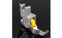 All-Steel Construction Plush Collar Presser Foot Industrial Sewing Machine Roller Foot for Seamstresses, Tailors, Garment Factory, Workshop