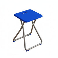 Foldable Stool with Handle Waterproof Foldable Footstool Easy Storage Portable Seat Space-Saving for Campers, commuters, Outdoors, Home, Camping, Fishing