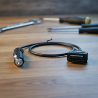 Onboard Computer Interface II Troubleshooting Connector Cable Coiled Car Computer Link Adapter Cable Molded for Mechanics, Car Enthusiasts