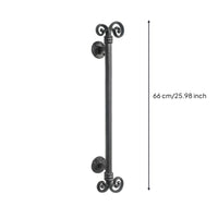 Long Pull Handle Vintage Cast Iron Handle Rustic for Doors, Cabinets