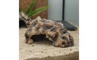 Artificial Stone Hideout Naturalistic Design Amphibian Habitat Cave Amphibian Habitat Decoration Resin Rock Cave Long-Lasting