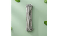 100 Pieces Chain-Link Fence Tie Stainless Steel Chain Link Fence Tie Flexible Fastener for Gardens