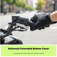 Waterproof motorcycle horn button