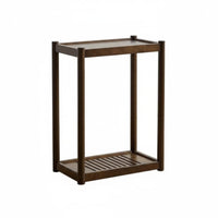Movable with casters C-Shaped Rolling Table Multi-Functional Storage Rack Space-Saving Household Furniture long-lasting and Sturdy for Apartment Dwellers, Home Workers, Students, Living Room, Small Spaces, Bedroom, Balcony