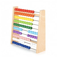 Wooden Abacus Multicolored Bead Abacus Prescolar for Preschool, Classroom, Kids