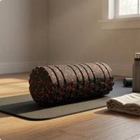 Raised Ridges Foam Massage Roller Nodules Textured Foam Roller Speckled Finish Fitness Accessory High Density