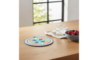 Heat Resistant Placemat Thickened Material Anti-Scald Dish Pad Flexible Decorative Coaster for Home Decor